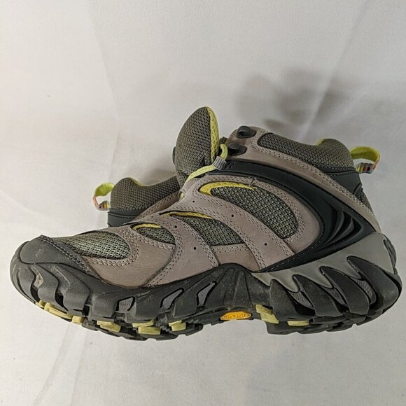 Merrell Passage Ventilator Mid Grey/Sage Green Hiking Boots Women's 7.5 J83652 - Picture 13 of 14